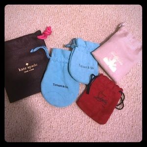 Lot of 5 designer pouches